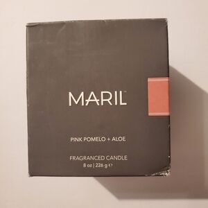 MARIL Pink Pomelo + Aloe Fragranced Candle - 8 oz. 70+ Hours Burn Time